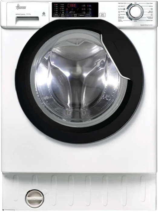 Hoover HBDS4954DMS5-80 H-WASH & DRY 300 PRO 9kg / 5kg 1400rpm Integrated Washer Dryer White