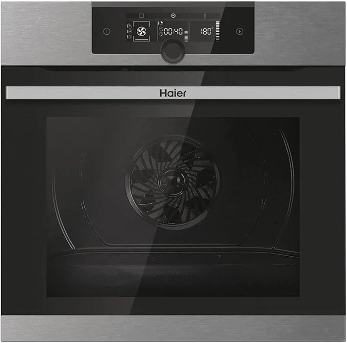 Haier HWO60SM2F3XH  I-Turn Series 2 70Litres Hydrolytic (13 Amps) Built-in Single Electric Oven Stainless steel