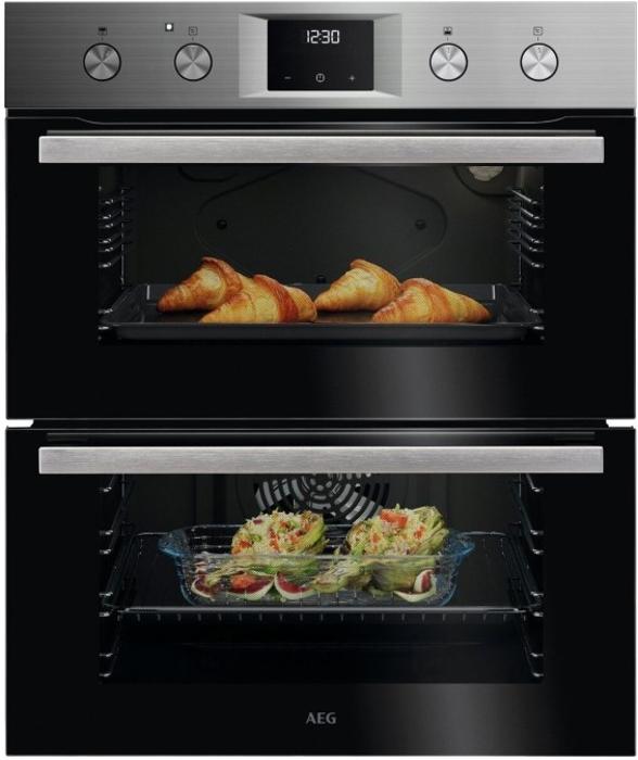 AEG OU5NU20M 6000 Series SurroundCook Built-Under Double Electric Oven Stainless steel