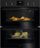 AEG OU5NU20B 6000 Series SurroundCook Built-Under Double Electric Oven Black