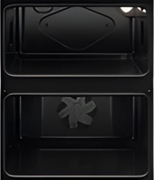 AEG OU5NU20B 6000 Series SurroundCook Built-Under Double Electric Oven Black