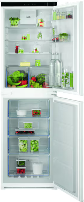 AEG OSC7T185ES 7000 50/50 No Frost TwinTech® Integrated Fridge Freezer 