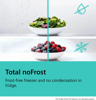 Siemens KG39NVXBG iQ300 60/40 Total No Frost Freestanding Fridge-Freezer Brushed Black Steel