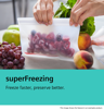 Siemens KG39NVXBG iQ300 60/40 Total No Frost Freestanding Fridge-Freezer Brushed Black Steel