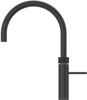 Quooker FXRBLX Flex Round Instant Boiling Water Tap with PRO3-EQ B Tank Boiling Water Tap Black