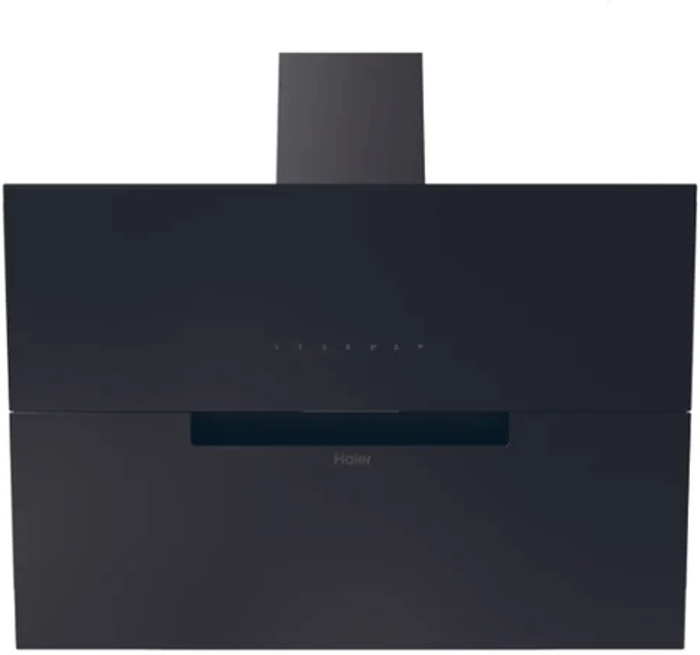 Haier HADG9CBS4BWIFI 90cm ID Link Wall-Mounted Cooker Hood Black Glass
