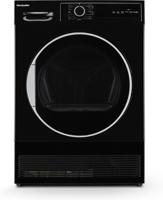Montpellier MTDC8SDK 8kg Condenser Tumble Freestanding Dryer Black