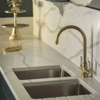 Abode AT1028 Ludlow Monobloc Kitchen Mixer Tap Antique Brass