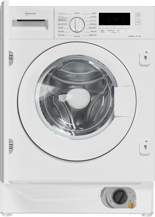 NEFF V8340X0GB N30 Integrated 8kg / 5kg 1400rpm Integrated Washer Dryer White