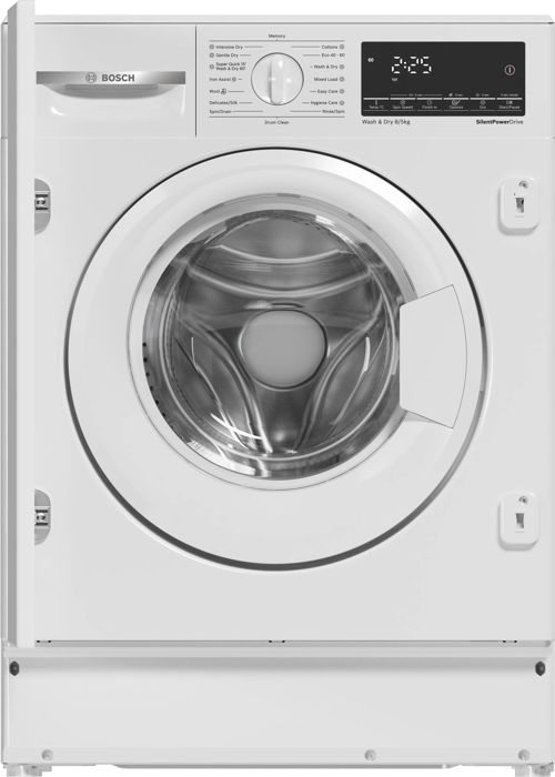 Bosch WKD28490GB Series 6 Integrated 8kg / 5kg 1400rpm Integrated Washer Dryer White