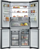 Haier HCW79F19EHSB(UK) Cube 90 Series 7 4-Door Frost Free (Plumbed in Water and ice ) American Style Fridge Freezer Stainless Steel Inox