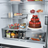 Haier HFR59F18CWMB(UK) Horizon 700L 4-Door No Frost (Non Plumbed Water Dispenser ) American Style Fridge Freezer Black