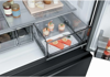 Haier HFR59F18CWMB(UK) Horizon 700L 4-Door No Frost (Non Plumbed Water Dispenser ) American Style Fridge Freezer Black