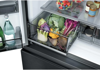 Haier HFR59F18CWMB(UK) Horizon 700L 4-Door No Frost (Non Plumbed Water Dispenser ) American Style Fridge Freezer Black