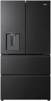 Haier HFR59F18CWMB(UK) Horizon 700L 4-Door No Frost (Non Plumbed Water Dispenser ) American Style Fridge Freezer Black