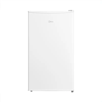 Midea MDRD125FGE01 80L Undercounter with 4-Star Ice Box Freestanding Fridge White