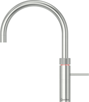Quooker Fusion Round FNRSST Boiling Water Tap with PRO3-EQ B Tan Boiling Water Tap Stainless steel