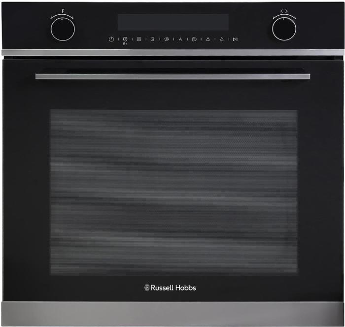 Russell Hobbs RHMEO7202DS 72L Built-In Multifunction Electric Oven Built-in Microwave Black Steel