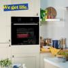 Russell Hobbs RHFEO7004B/02 70L (13 Amps) Built-In Electric Fan Built-in Single Electric Oven Black