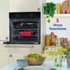 Russell Hobbs RHFEO7004B/02 70L (13 Amps) Built-In Electric Fan Built-in Single Electric Oven Black
