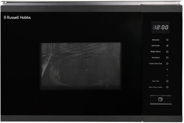 Russell Hobbs RHBM2002DS 20L with Grill Built-in Microwave Dark Steel