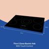 Russell Hobbs RH77EH413B 77cm 5-Zone Ceramic Hob Black