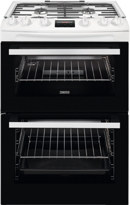 Zanussi ZCG63250WA 60cm Freestanding Gas Cooker White