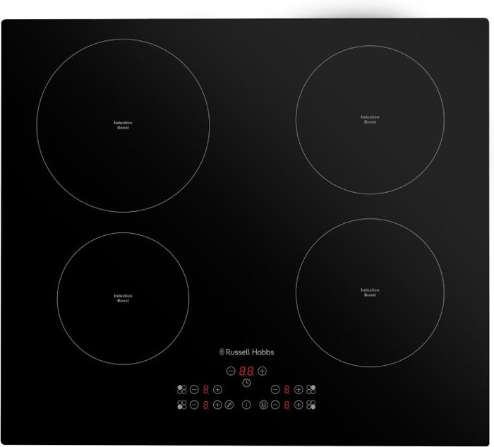Russell Hobbs RH60IH413B 59cm 4-Zone Induction Hob Black