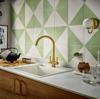 Clearwater Davina DA20BB Twist & Spray Kitchen Tap Brushed Brass