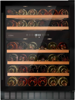 CDA FWC604BL/3 60cm Dual-Zone Wine Cooler Black