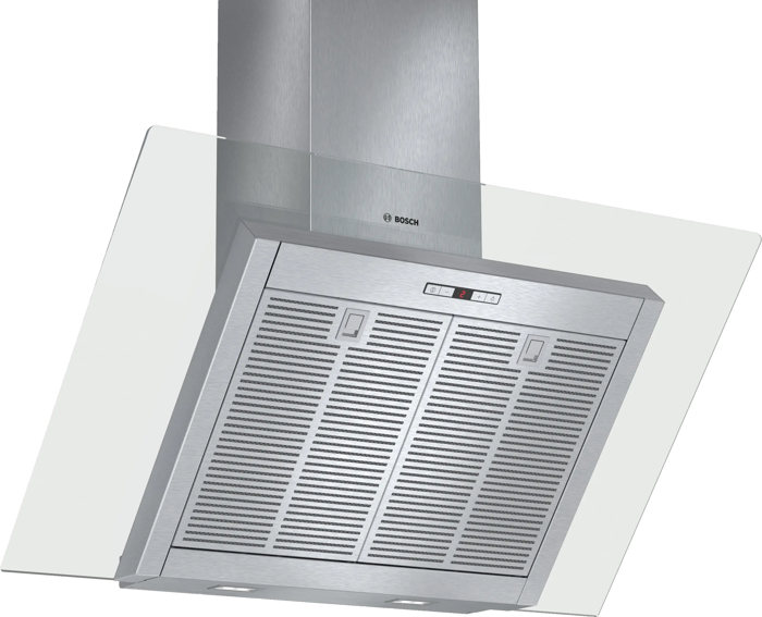 Bosch DWK098E51B Serie 6 90cm Angled Glass Cooker Hood Stainless steel