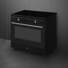 Smeg CX91IMBL Concert 90cm Induction Range Cooker Black