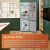 Hotpoint HPK25292B4UK VitalCare 70/30 Dual No Frost Integrated Fridge Freezer White