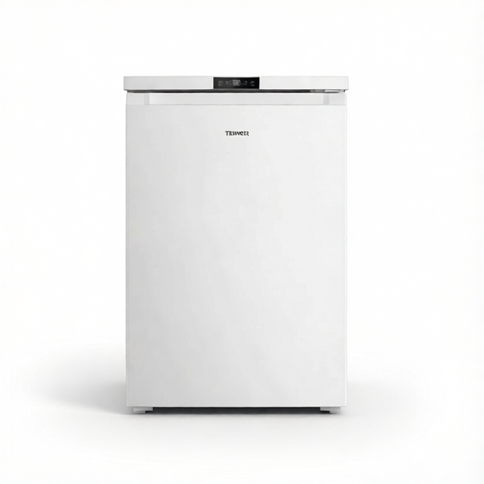 Teknix UC2TNF55FW 55cm 90L Total No Frost Under Counter Freestanding Freezer White