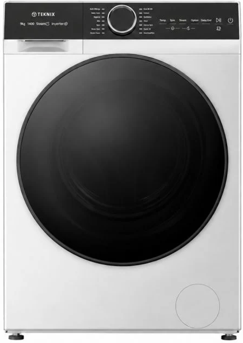 Teknix TK5WMA914W 9kg 1400rpm Freestanding Washing Machine White