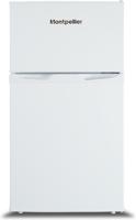 Montpellier MDAS2035W 84L Undercounter Freestanding Fridge-Freezer White