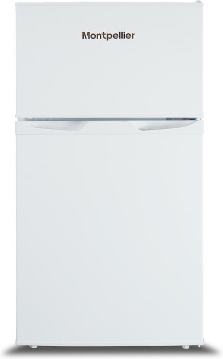 Montpellier MDAS2035W 84L Undercounter Freestanding Fridge-Freezer White