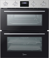 Midea MBOD50M3AD0-SS 92L Built-Under Double Electric Oven Stainless steel