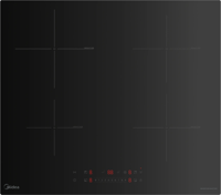 Midea MIH744E325GK Even Pro 60cm 4 Zone Induction Hob Black
