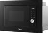 Midea MBMTG820A-BK 20L with Grill Built-in Microwave Black