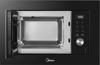 Midea MBMTG820A-BK 20L with Grill Built-in Microwave Black