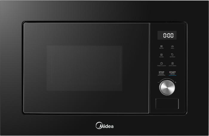Midea MBMTG820A-BK 20L with Grill Built-in Microwave Black
