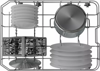 Hotpoint HP2FD10CS90WUK 45cm Slimline 10 Place Settings Freestanding Dishwasher White