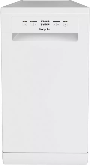 Hotpoint HP2FD10CS90WUK 45cm Slimline 10 Place Settings Freestanding Dishwasher White