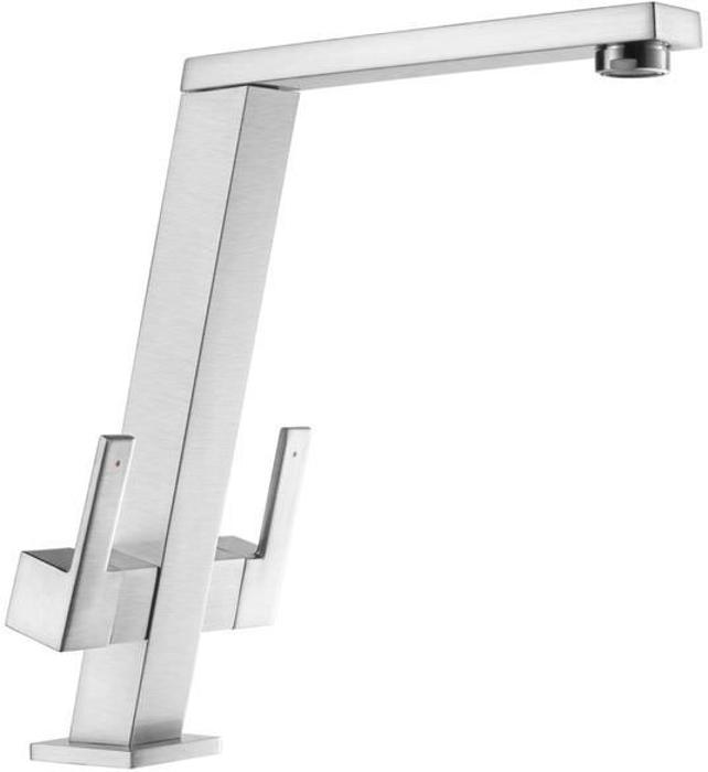 1810 PEN/01/CH Pendenza Angled Spout Kitchen Mixer Tap Chrome