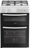 Indesit IDG6GW 60cm Gas Double Oven Freestanding Gas Cooker White