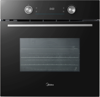 Midea MBO65P90E3-BK Xpress Fry 70L Pyrolytic Built-in Single Electric Oven Black