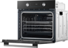 Midea MBO65P90E3-BK Xpress Fry 70L Pyrolytic Built-in Single Electric Oven Black
