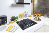 Candy CVG6DPB Moderna 60cm Gas-on-Glass 4 Burner 13 Amps Gas Hob Black Glass