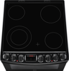 AEG CCB6740ACB 60cm Ceramic Freestanding Electric Cooker Black